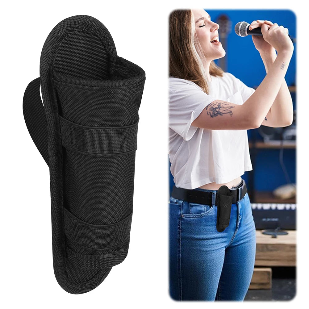 Microphone Storage Bag Lightweight Mic Holder Universal Case Partybox