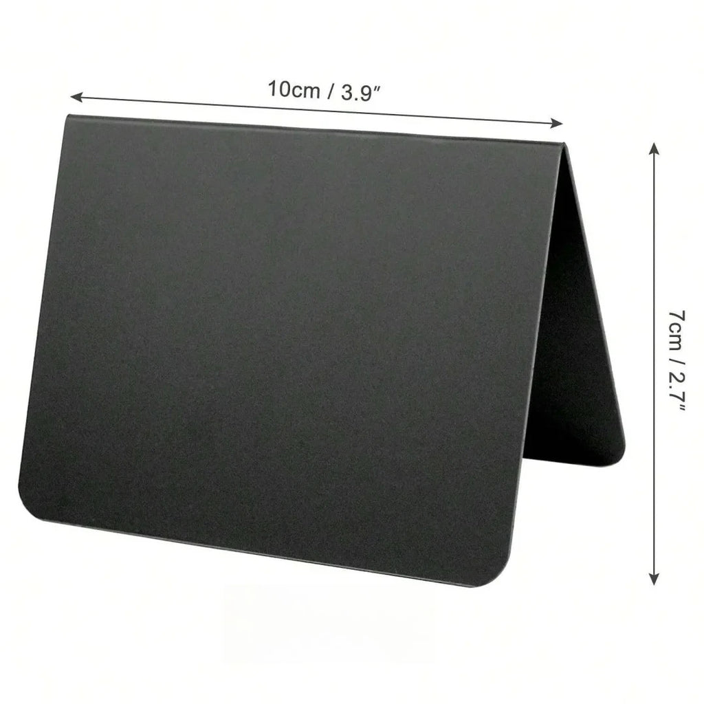 10/20Pcs Mini Chalkboard Signs Rewritable Message Board Seat Cards Food Labels for Retail Display Special Events Party Buffet Zpaxo