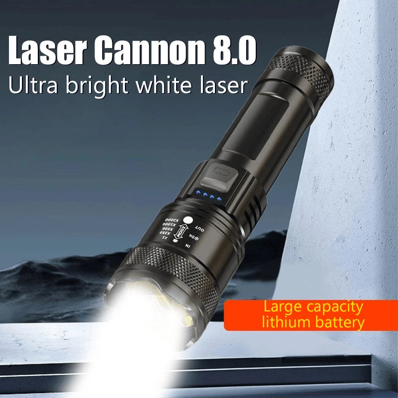 Mini Rechargeable Pocket Flashlight – IPX7, 3 Modes, USB-C