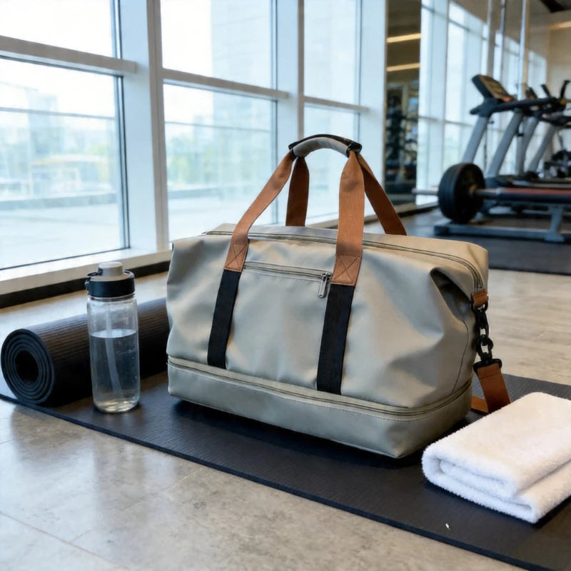 Large Capacity Wet Dry Travel Bag Lightweight Duffle Women Weekend