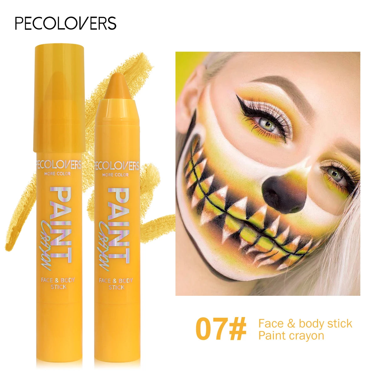 Face & Body Paint Sticks Body Paint in Blue black green Sweat-Proof & Water-Resistant Halloween & LongLasting Effect Zpaxo 07