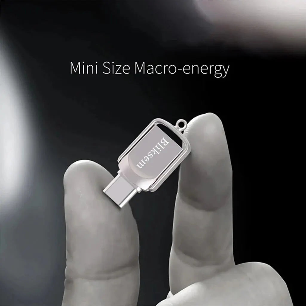 Bliksem 2in1 USB Flash Drive 32GB 64GB 128GB for TYPE-C PC High Speed USB Flash Drive 128GB USB 2.0 TYPE-C 32GB 64GB Pen Drive Zpaxo