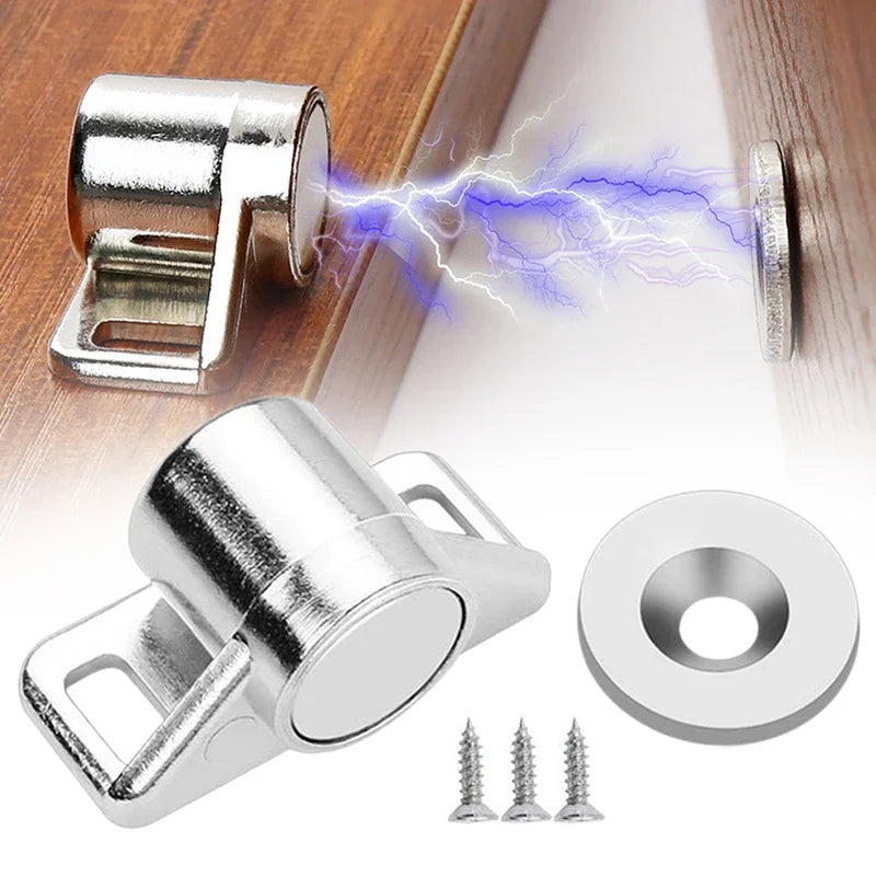 Magnet Cabinet Door Catches Ultra Thin Cupboard Closer Door Stopper Home Furniture Hardware Accessories Zpaxo Default Title