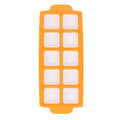 Ravioli Mold Ravioli Maker Plastic Dumplings Mold Heart Round Square Shape Dumplings Maker Kitchen Pastry Tool Zpaxo Square Orange