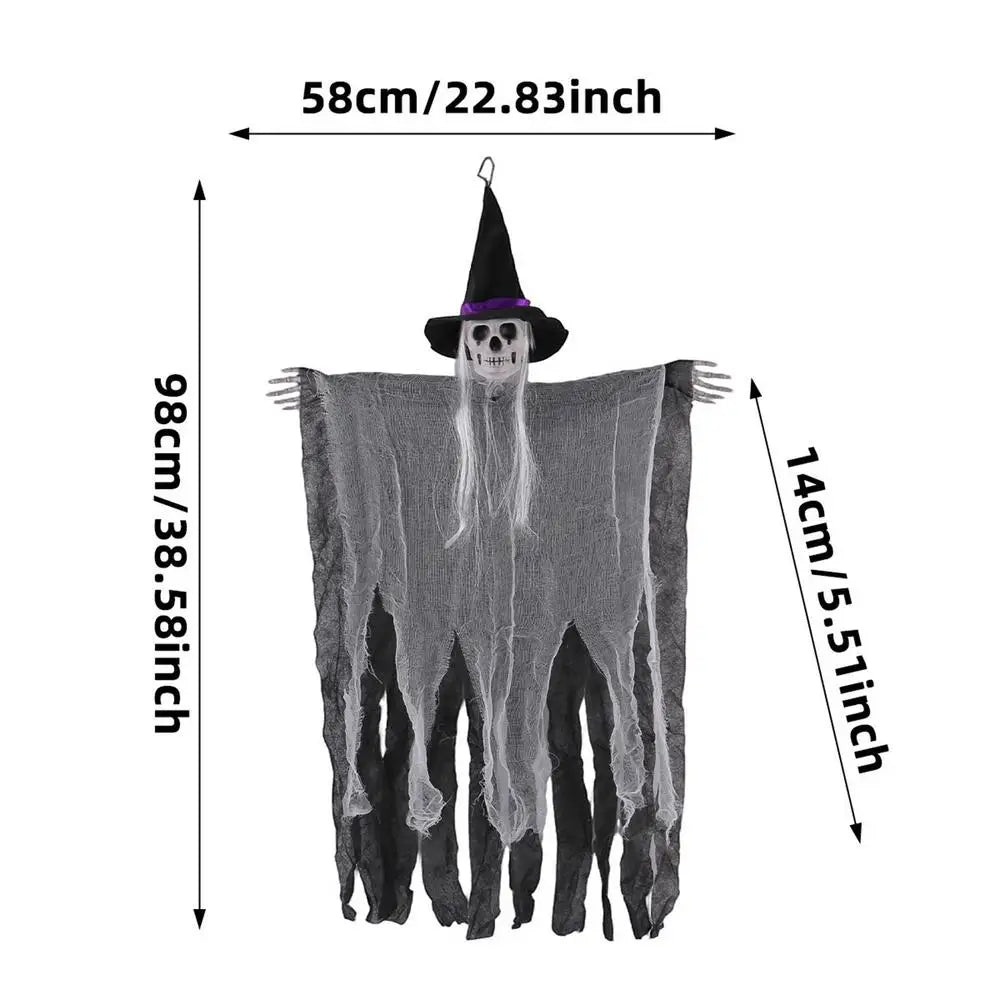 Halloween Ghost Outdoor Spooky Flying Skulls Party Props Ornaments