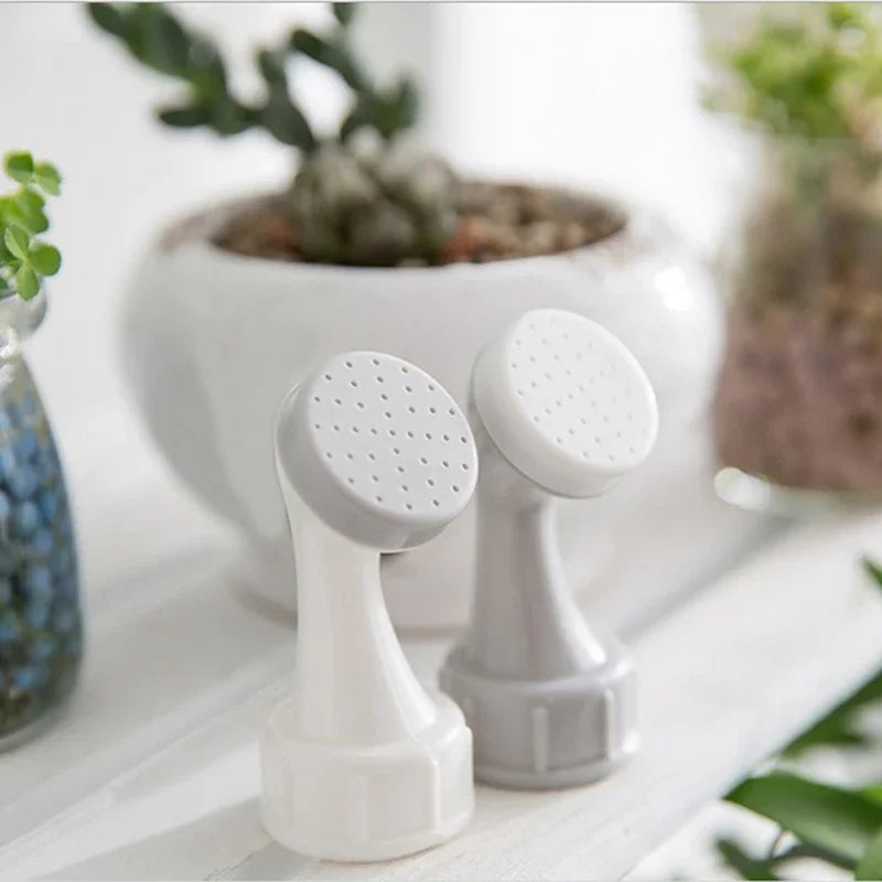 2 pcs/set Garden Spray Waterer Sprinkler Portable Plant Garden Watering Nozzle Tool Glass&Bottle Watering Nozzle Zpaxo