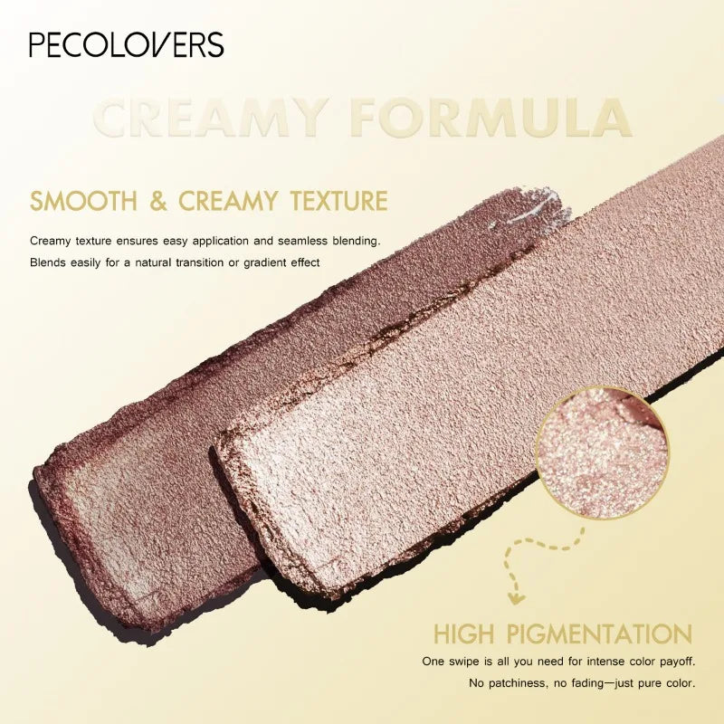 Double Color Eyeshadow Stick Glitter Highlight Shadow Stick Eye Makeup Waterproof Lasting Shimmer Metallic Eyeshadow Makeup Zpaxo
