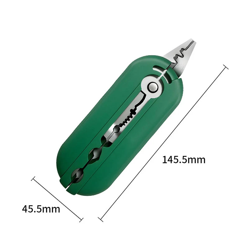 Multifunction Electrician Pliers Wire Stripper Mini Cutter Cable Zpaxo