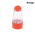 Scalp Applicator Liquid Comb Essential Oil Guiding Massager Mini Zpaxo Orange