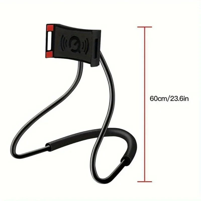 Universal Mobile Phone Holder Extendable Neck Hanging Selfie Stick