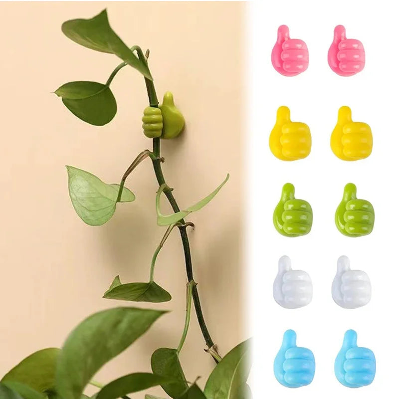 Hand-Shaped Rubber Hook | Cable, Glasses & Cord Organizer