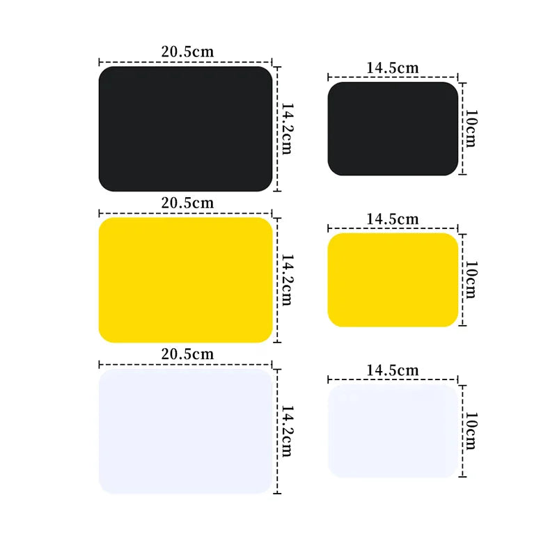 1 Pc Fruit Price Tag Clip Wear-resistant PVC Waterproof Whiteboard Holder Merchandise Display & Food Advertising Sign Clip Zpaxo