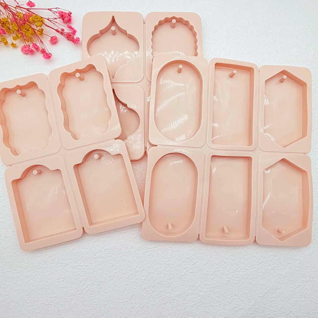 3-Style Silicone Aroma Wax Tablet Mold – DIY Candle & Soap Candle & Soap Mold Zpaxo