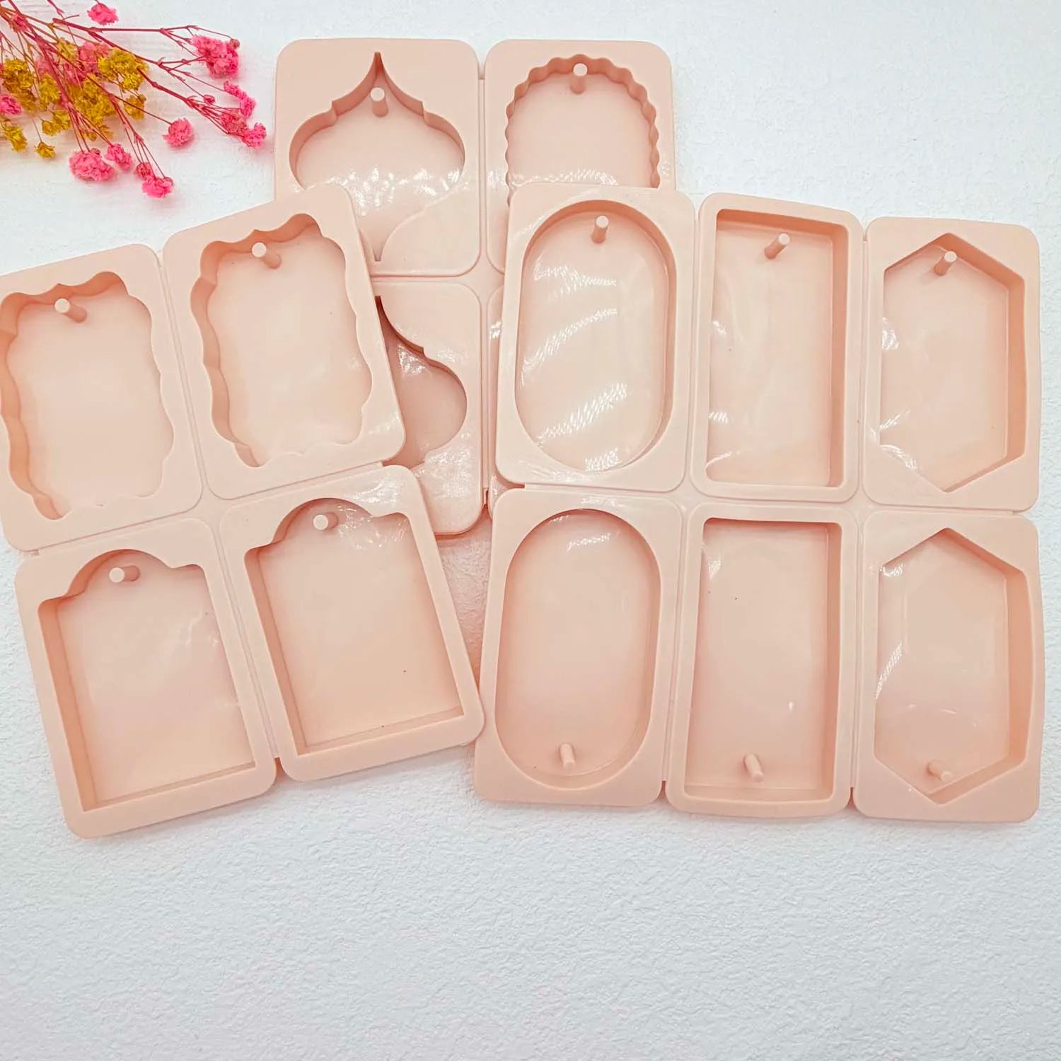 3-Style Silicone Aroma Wax Tablet Mold – DIY Candle & Soap Candle & Soap Mold Zpaxo