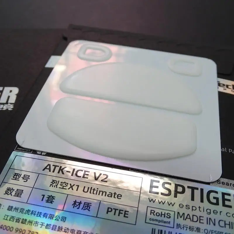 652F Esportstiger Mouse Skates Glides Feet Pad Sticker ATK Round Zpaxo