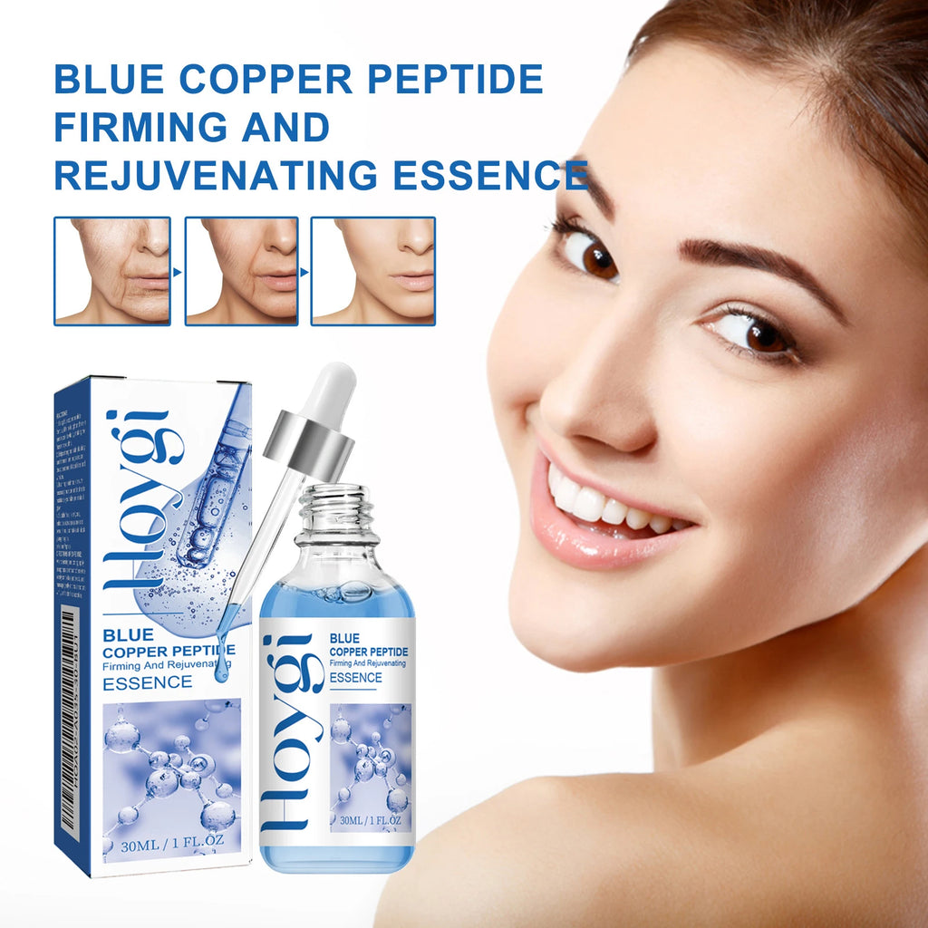 Blue Copper Peptide Anti-Aging Serum – Firming & Brightening Face Serum Zpaxo