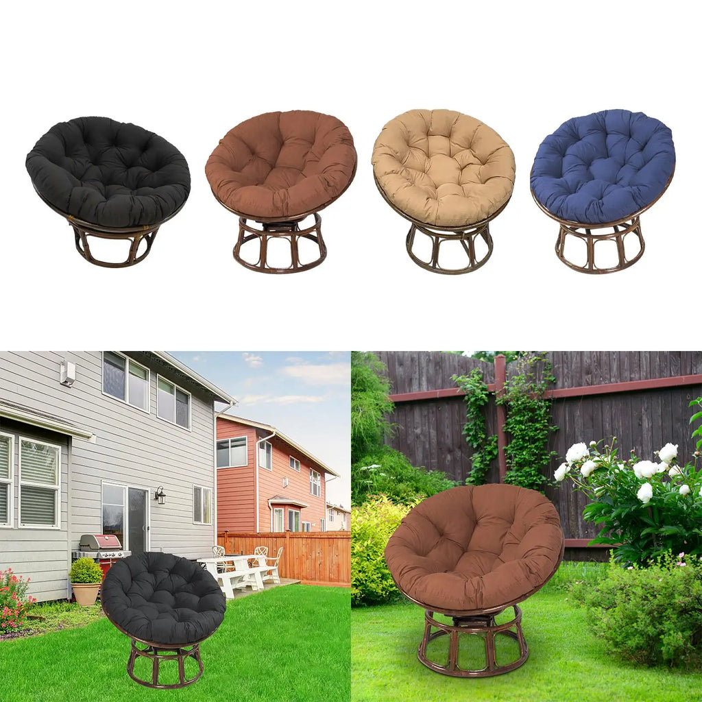 Seat Cushion Pillow Hammock Chair Pad Multipurpose Replacement Patio Chair Mat Hanging Basket Chair Cushion for Wicker Chair Zpaxo