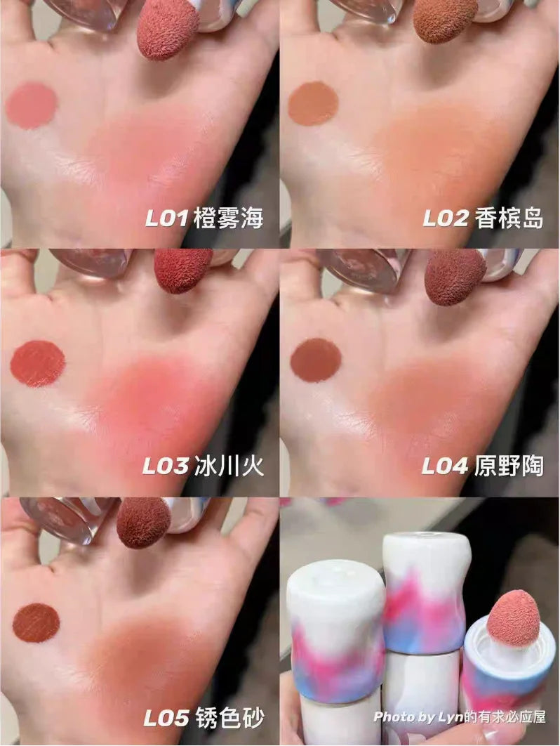 UHUE Blush Liquid Blush Light And Skin-Friendly Multi-Purpose Lips And Cheeks Long-Lasting Delicate Color Makeup Cosmetics Zpaxo