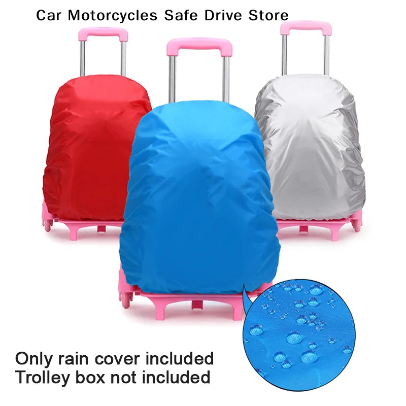 Kids Suitcase Cover Trolley School Bags Backpack Luggage Dust Rain
