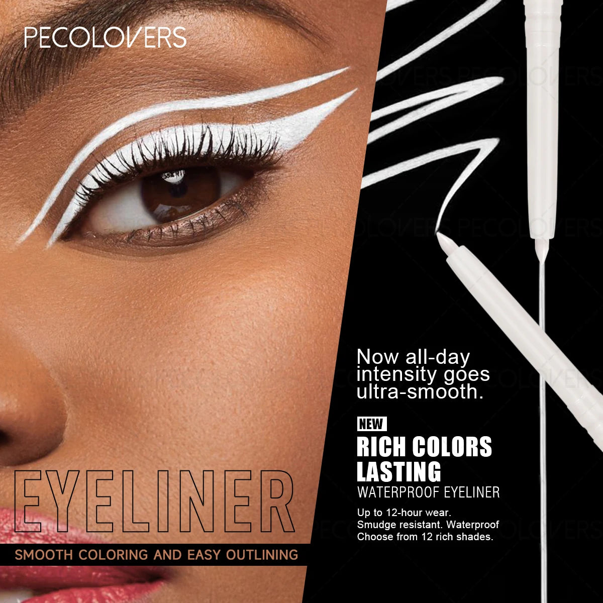 High-quality Eyeliner Gel Pen Women Designed Be Long-lasting Zpaxo