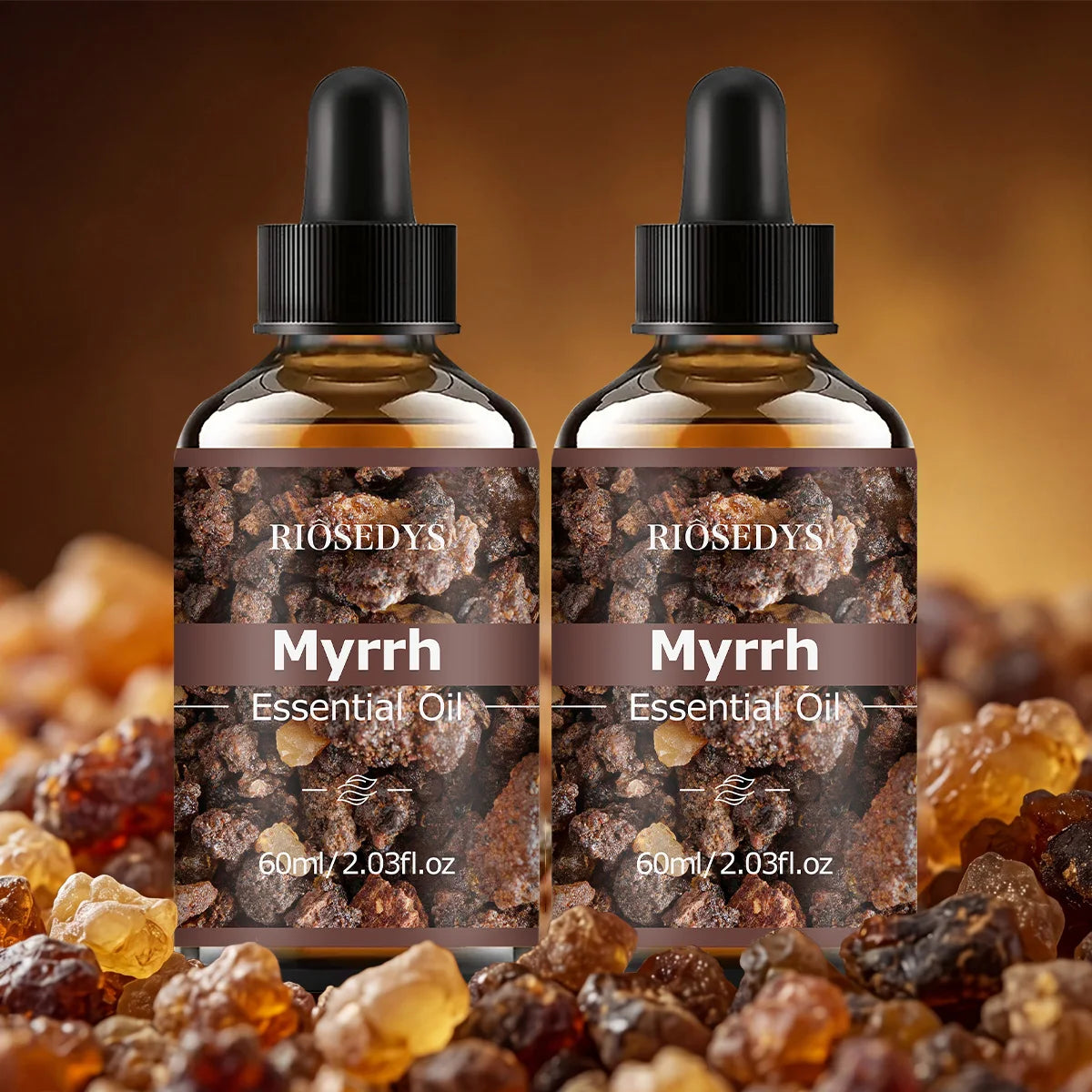 MYRRH ESSENTIAL OIL Has Deep Nourishing Moisturizing Effects Making Zpaxo MYRRH 2pcs 60ml