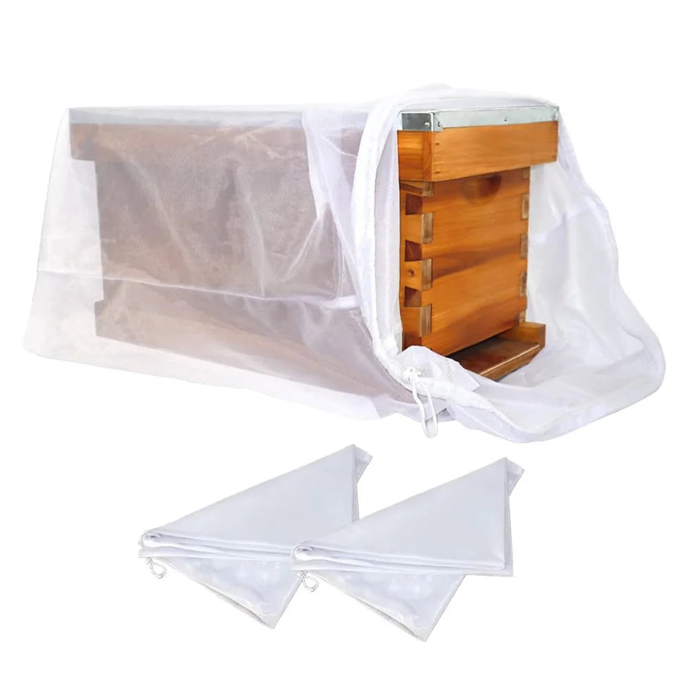 Beehive Net Bag Nylon Beekeeping Bee Tools Supply Honeycomb Mesh