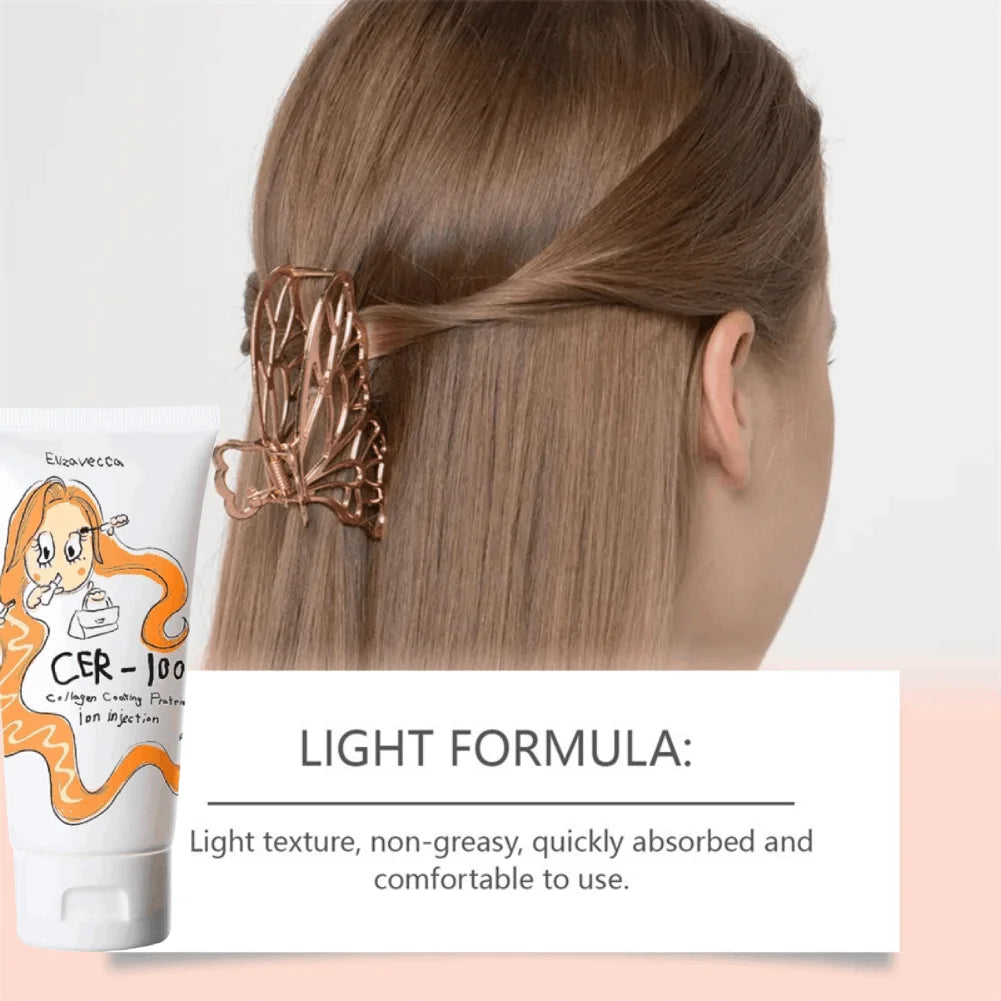 Cer-100 Collagen Protein Hair Mask – Repair Damaged Hair Protein Hair Mask Zpaxo