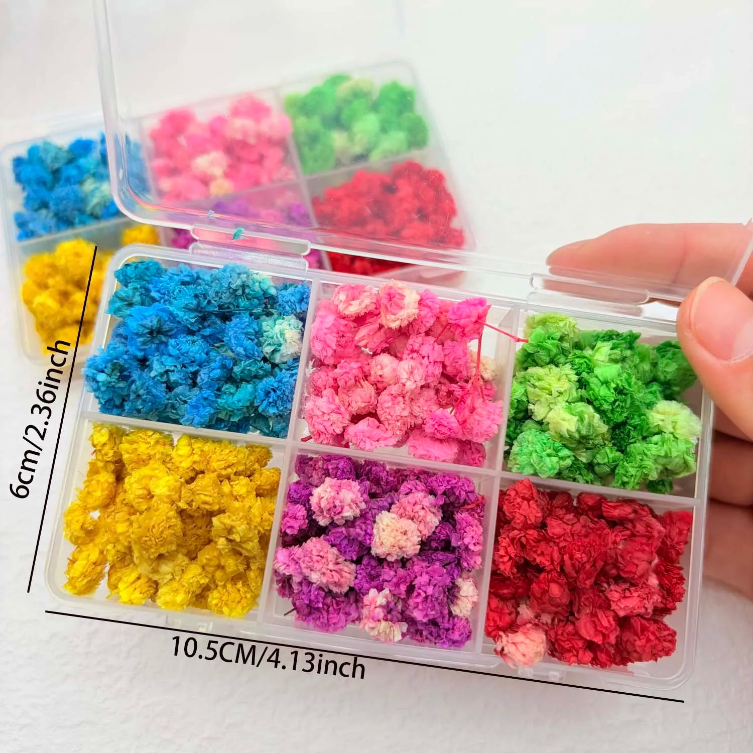 1 box Small Dried Flowers for Resin Crafts Candle Soap Making Nail Art DIY Jewellery Gift Home Decoration Zpaxo 1 BOX