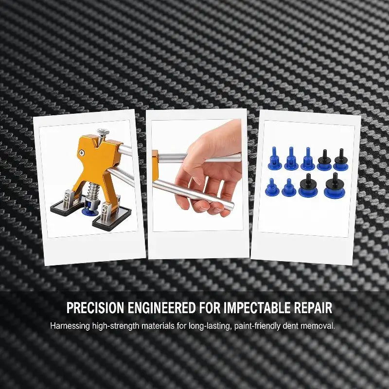 Paintless Car Dent Puller Kit – Suction Cup Body Repair Tool
