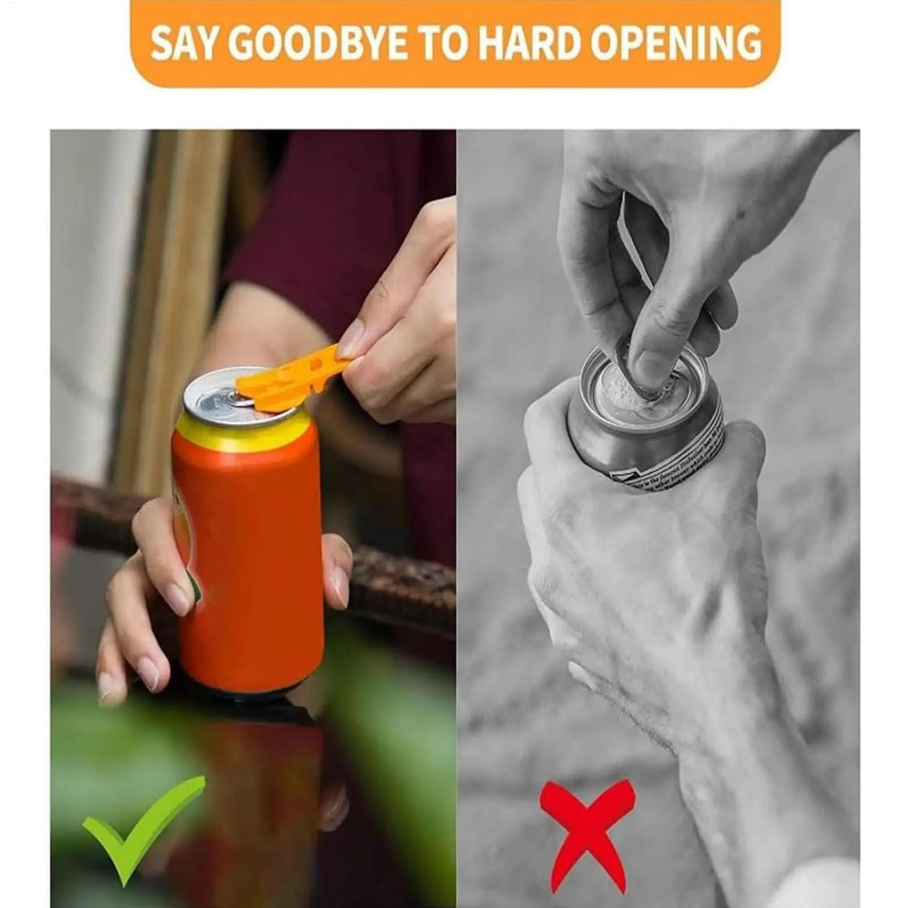 Can Opener Soda 6 Pop Handheld Bottle Opening Tool Beer Picnics