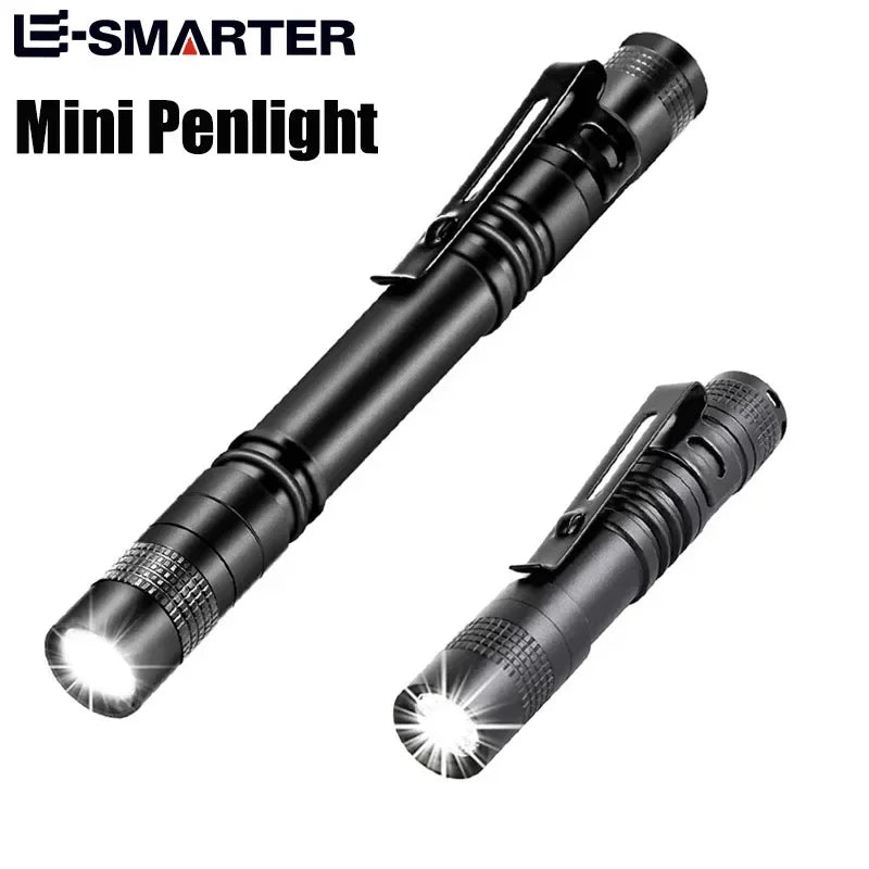 ESMARTER Mini LED Pen Light – 250 Lumen Pocket Flashlight