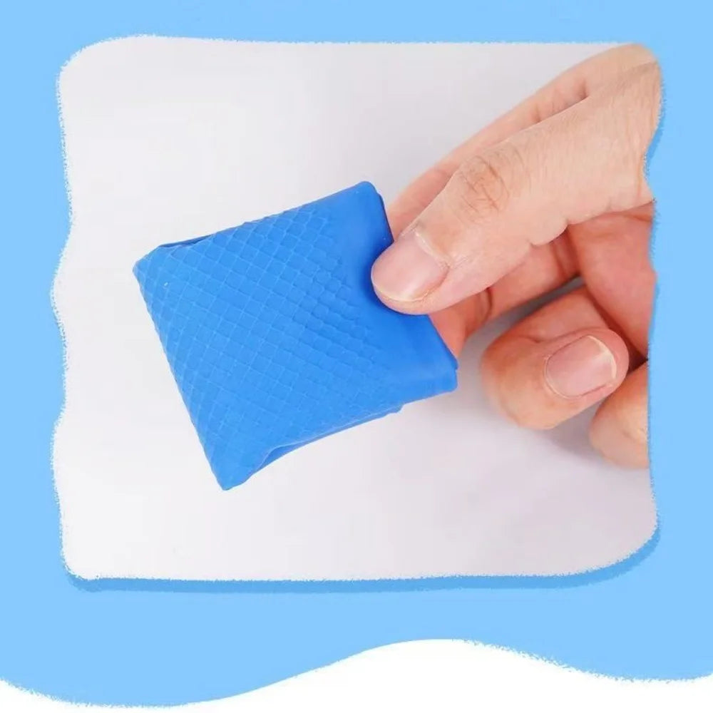 2PCS Silicone Shoe Covers, Durable, Waterproof, Anti-Slip, Foldable and Reusable, Suitable for Outdoor Travel in Rainy and Snowy Zpaxo