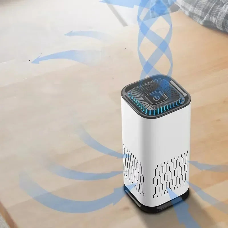 Portable HEPA Air Purifier – Smoke & Odor Filter for Car & Home