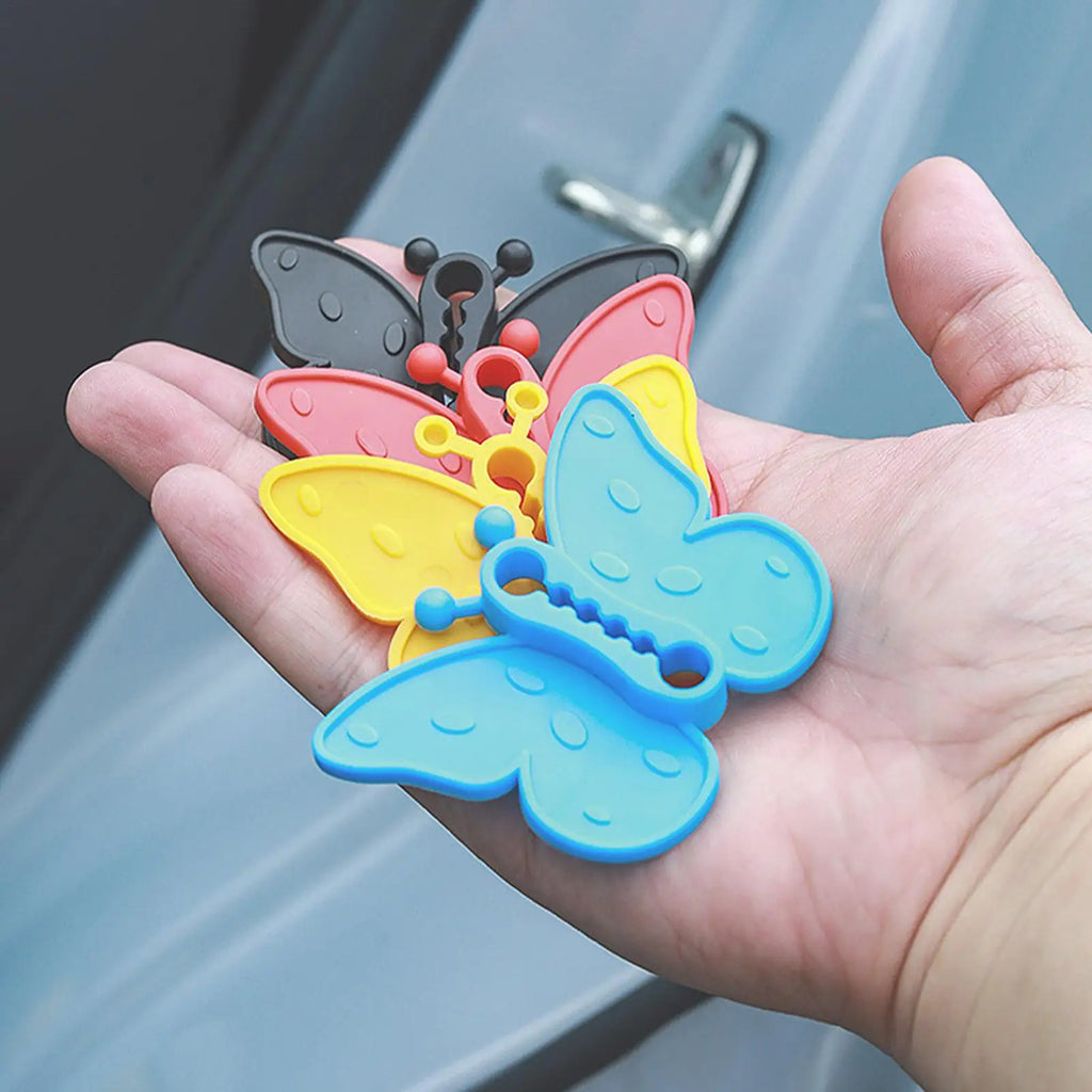 Car Door Latch Cover Silicone Flexible Universal Strike Plate