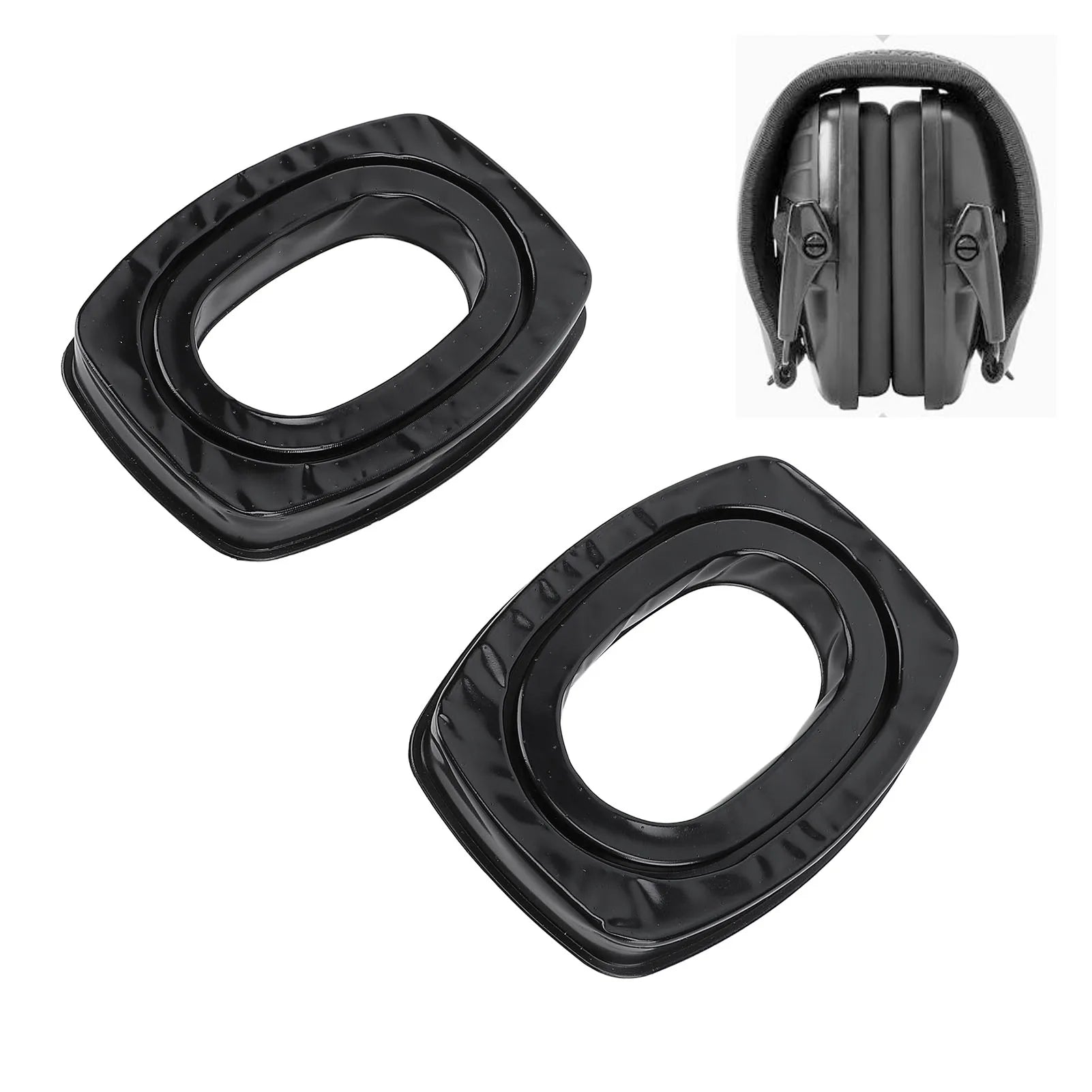 Ear Pad Replacement Cushions Silicone Grooves Design Headset Howard