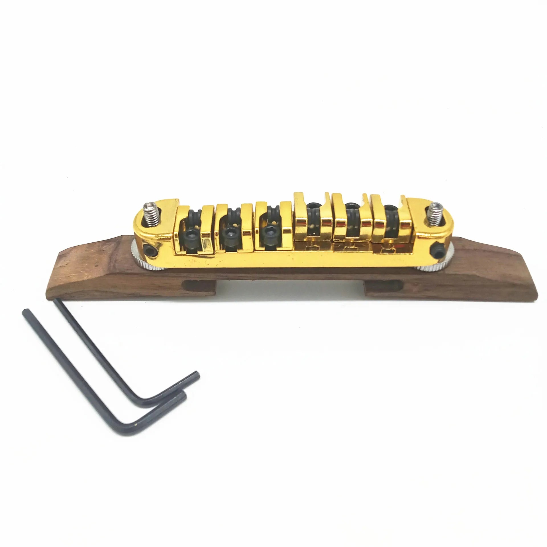 Gold Silver Black Optional Archtop Jazz Guitar Roller Saddles