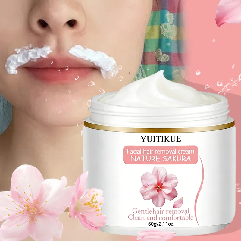 YUITIKUE Sakura Hair Removal Cream – Gentle & Smooth Hair Removal Cream Zpaxo