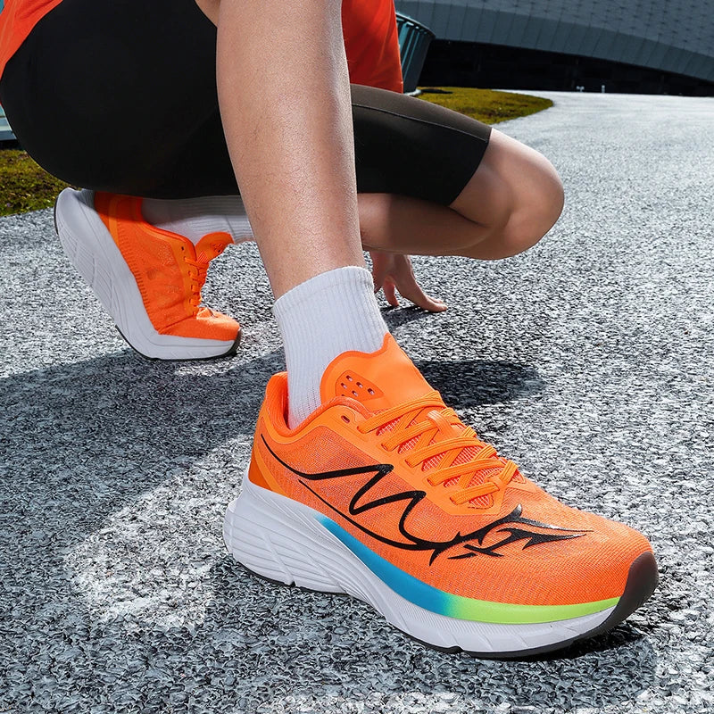 Men's Casual Sneakers Luxury Trainer Shoes Breathable Race Running