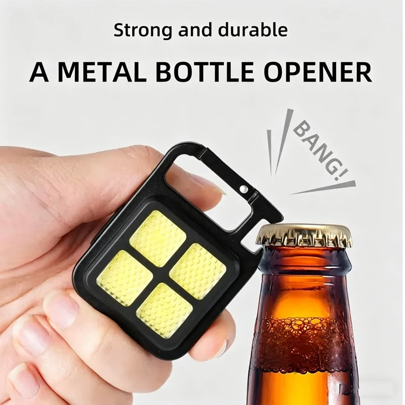 Bright COB LED Flashlight Multifunctional Camping Lamp Work Light Zpaxo