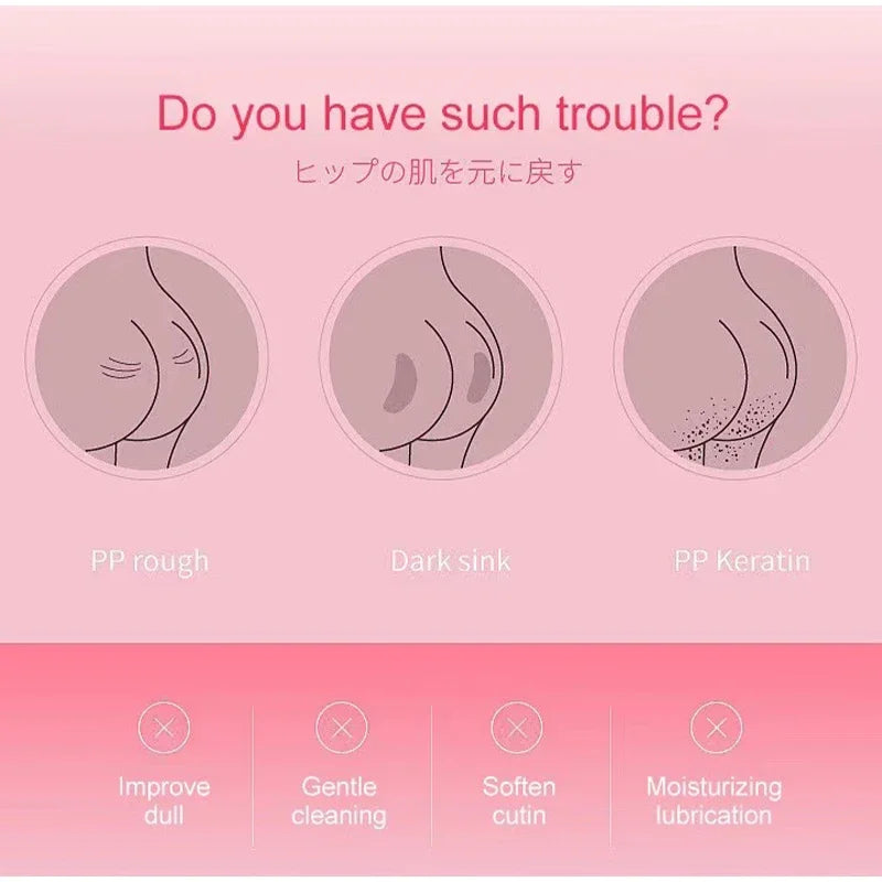Peach Shaped Soap Intimate Skin Exfoliating Bar Moisturizing Feminine Care Smooth Tender Skin Daily Cleaning Care Products Zpaxo