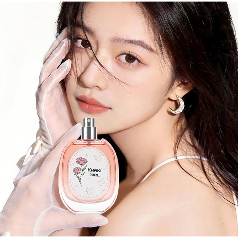 Elegant Rose Perfume Gift Box Set Floral Scent Fresh Fruity Fragrance Eau De Parfum Lasting Aroma Women Student Daily Present Zpaxo