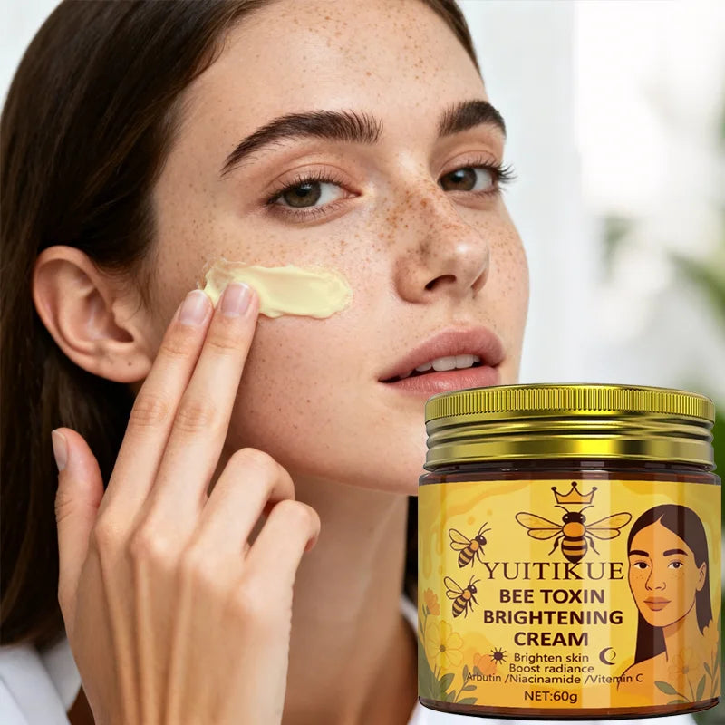 YUITIKUE Bee Venom Brightening Cream – Anti-Aging 60g Brightening Face Cream Zpaxo