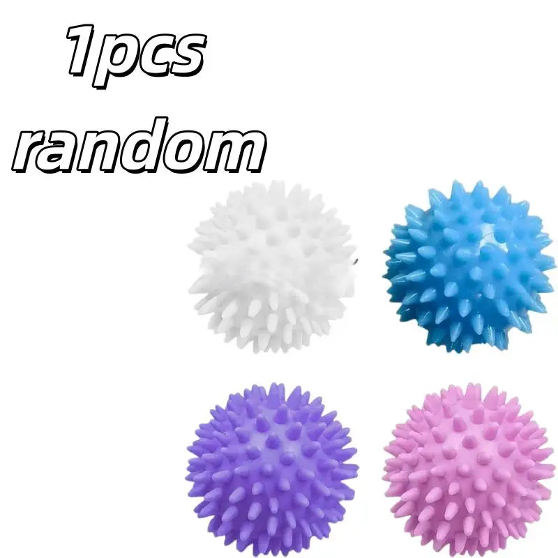 1pcs random Hedgehog Foot Massage Ball – PVC Spiky for Muscle Relaxation, Yoga & Fitness, Colorful Zpaxo 1pcs random