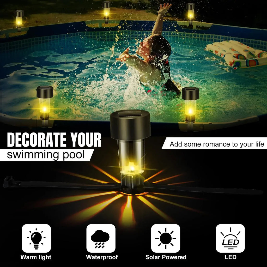 1- Solar Zip Tie Lights Outdoor Garden Decoration Waterproof Lanterns Zpaxo