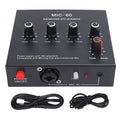 Balanced Mic Preamp 60db Gain Portable Enhance Sound Aluminum Alloy