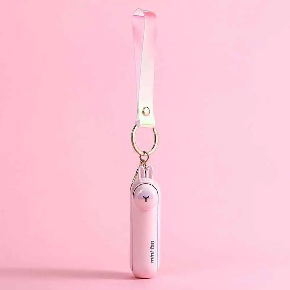 Wholesale 1pcs Cute Mini Fan Hand USB Fold Portable Bedside Office Kipas Charge Battery Table Desk Cooling Folding Handheld Fan Zpaxo Pink 1PCS