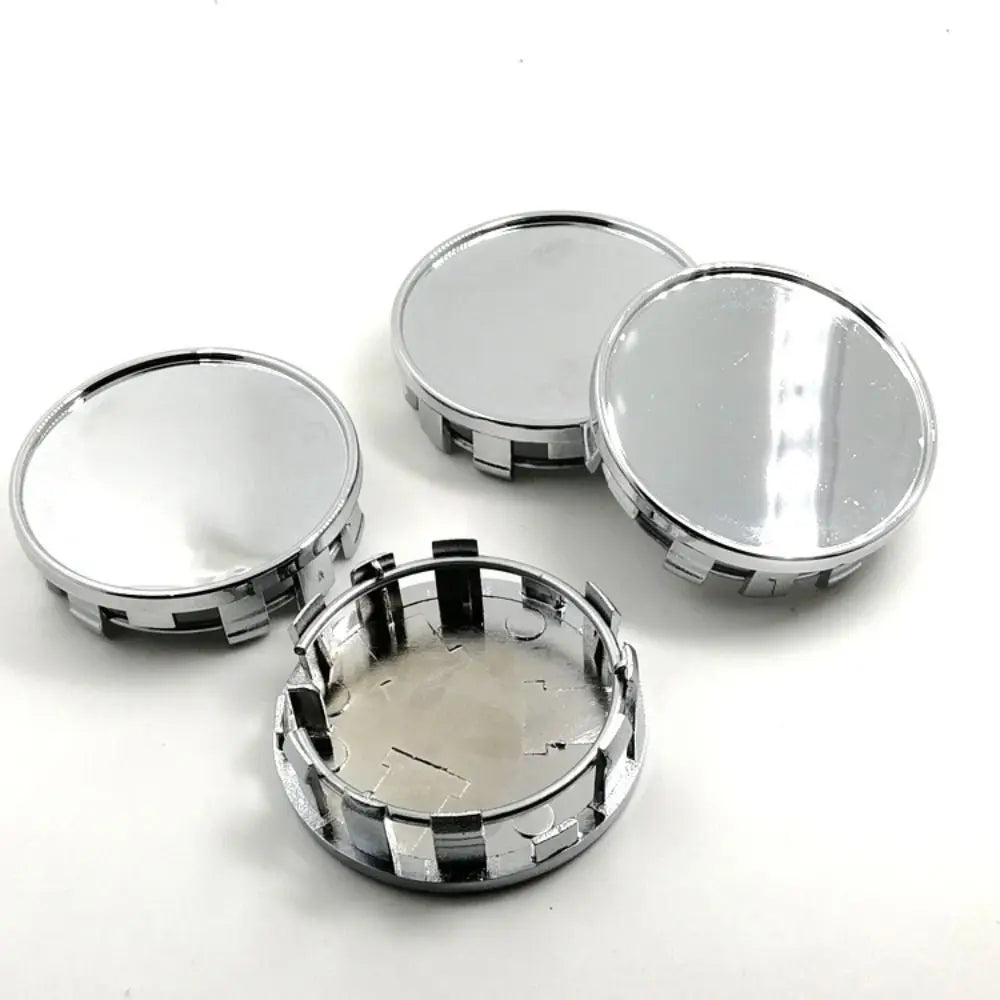 4Pcs Universal Wheel Center Caps Dust-proof Outer 54MM Rim Hub Caps Inner 50MM ABS Wheel Badge Covers Auto Accessories Zpaxo