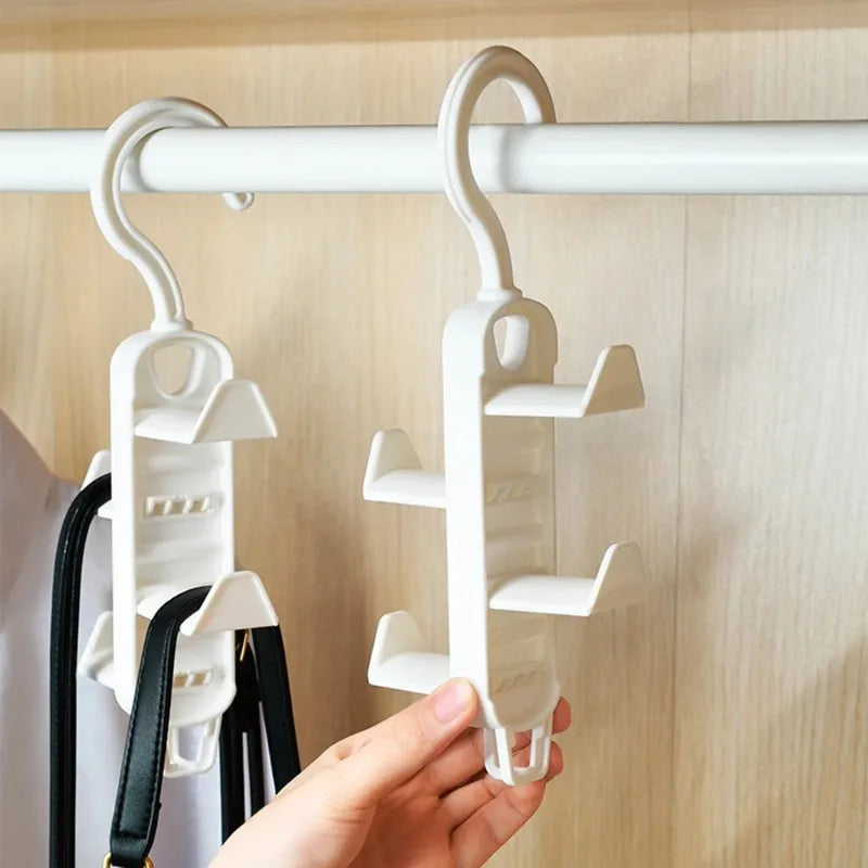 Bag Storage Tool Wardrobe Storage Multifunctional Clothes Rack Traceless Hanging Bag Rack Hat Door Non Perforated Hanging Hook Zpaxo