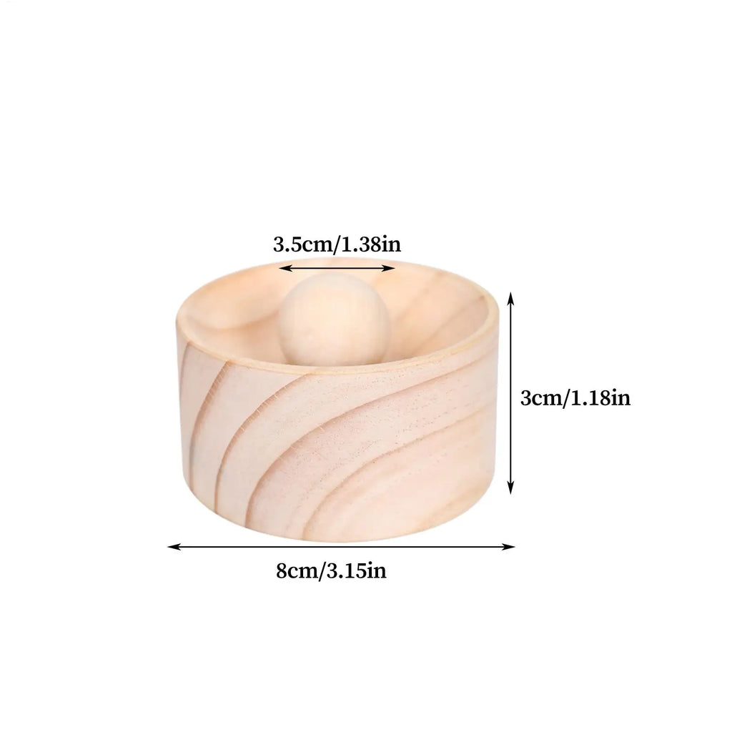 Dumpling Maker Non-Stick Wooden Manual Kitchen Gadgets Dumpling Mold Skin Maker Press for Home Kitchen Apartment Restaurant Zpaxo