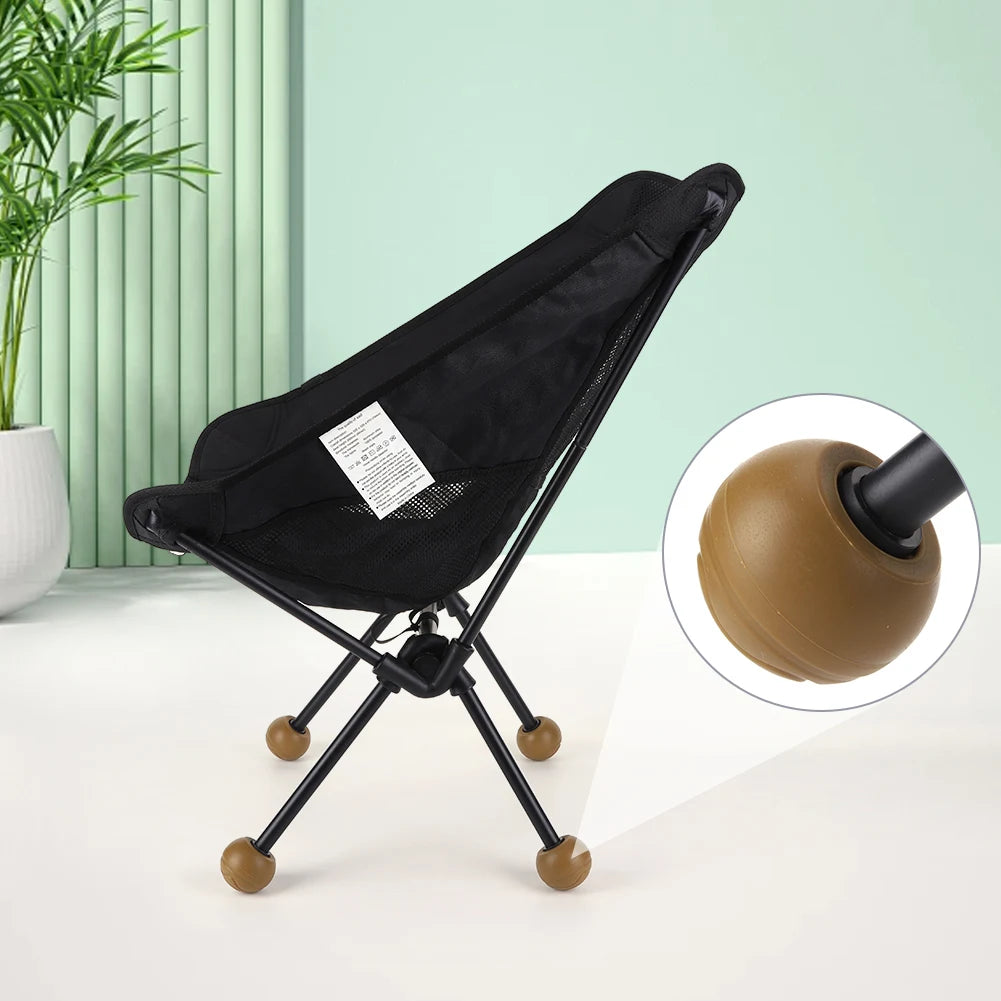 4- Camping Chair Leg Cap Anti Slip Outdoor Tips Ball Shock Absorption
